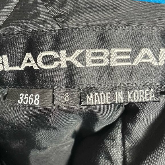 Vintage Black Bear Women’s Blue Winter Ski Jacket Size 8 80s/90s - Picture 6 of 7